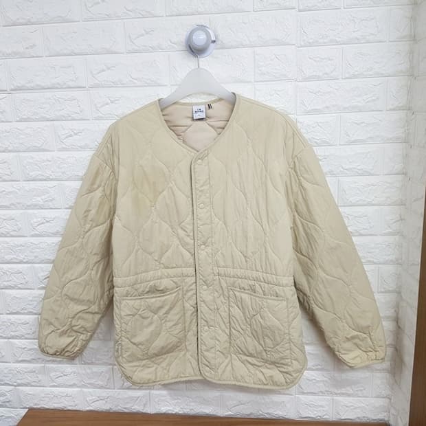 아이더 누빔 자켓 M 여성95 (퀄팅봄점퍼)