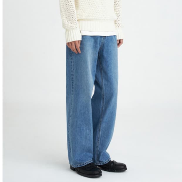 유스 22SS 와이드 데님팬츠 M