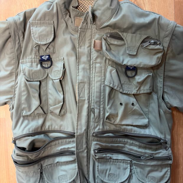 콜롬비아 밀리터리 포켓 자켓