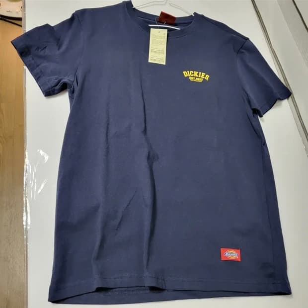 409 ) 새상품 디키즈반팔 네이비m 남녀공용