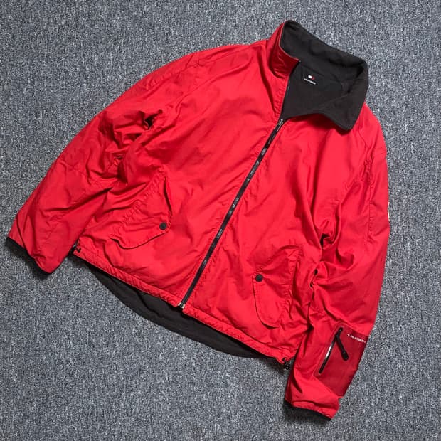 🌊90s Tommy US SKI TEAM 리버시블 자켓