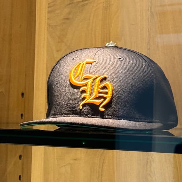 [새상품] 크롬하츠 ch 볼캡 블랙 옐로우