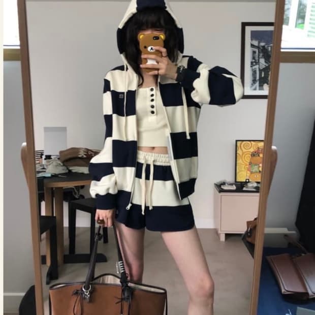 714 center highteen track set navy