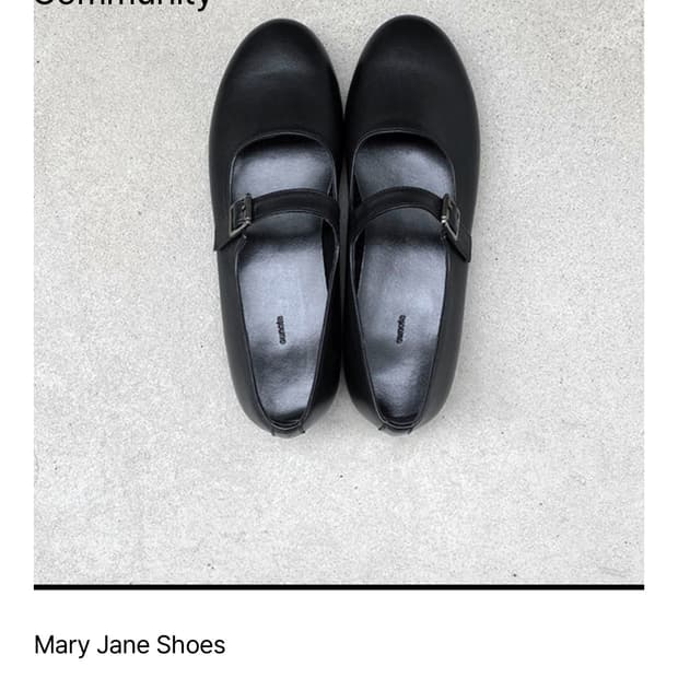 유노이아 가죽 레더 메리제인 220