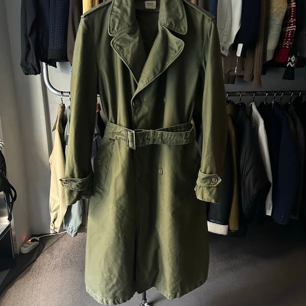 50s U.S Army OG-107 Officer Overcoat [M]