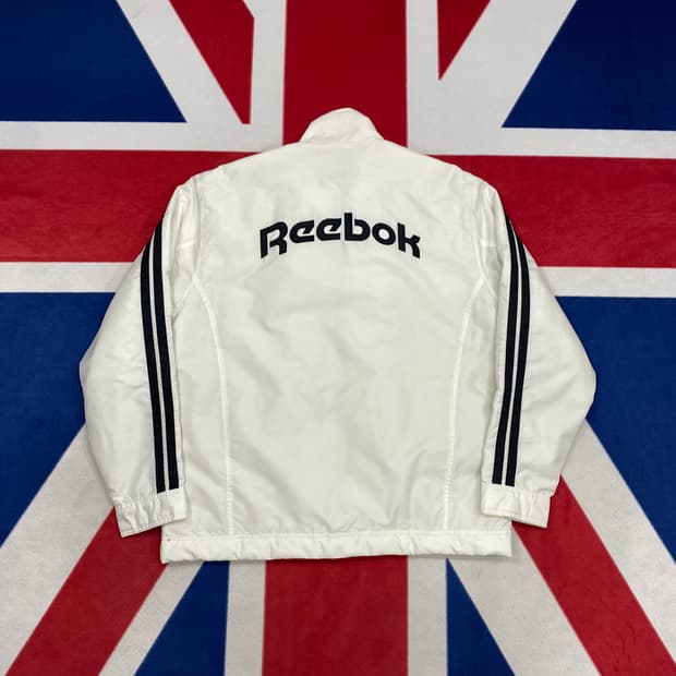 리복 바람막이자켓 실측 L -XL 