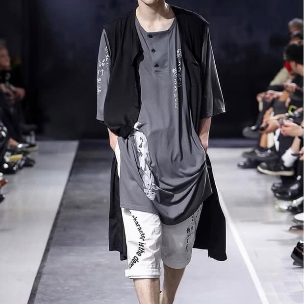 yohji yamamoto pour homme 25 ss 티셔츠 3사이즈