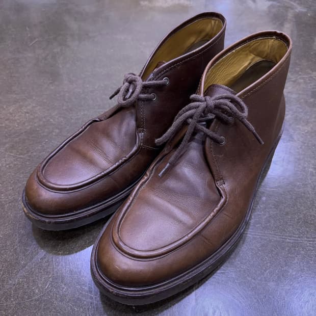 A.P.C. 아페세 에티엔 데저트 레더 부츠 워커 브라운 44 (290)