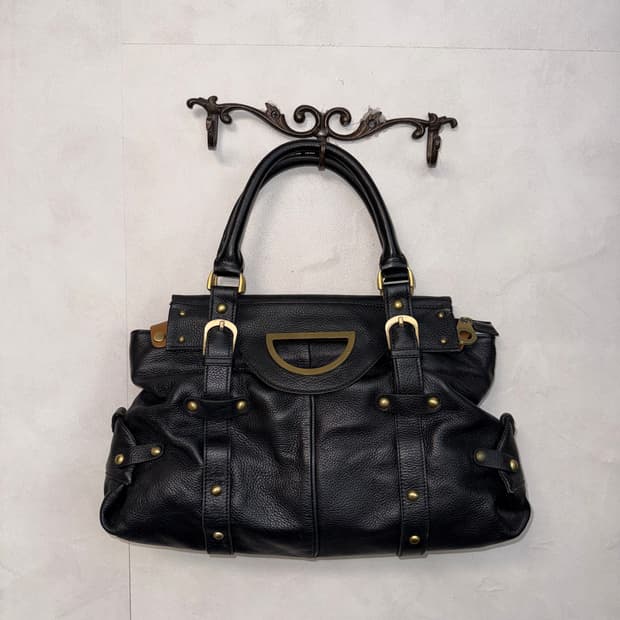 MICHIKO LONDON KOSHINO buckled tote bag