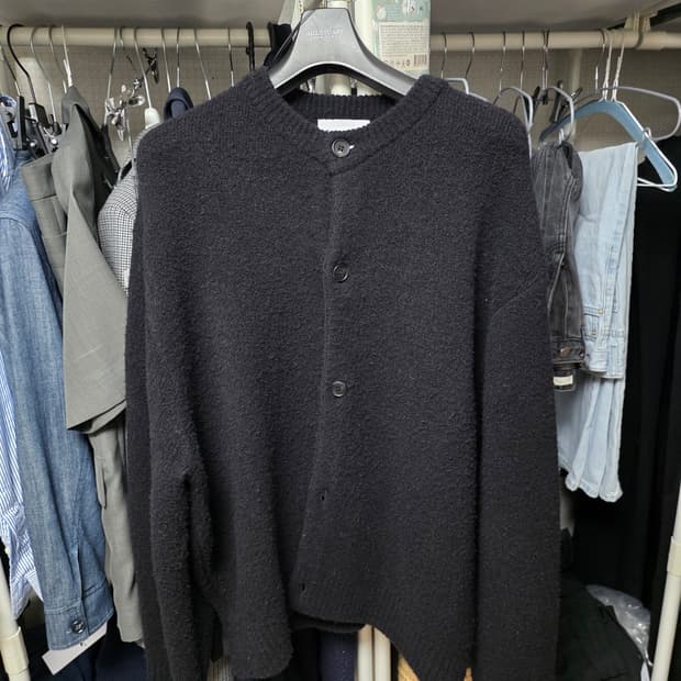 솔리드옴므 24fw 라운드 가디건 50
