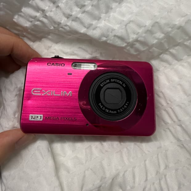 카시오 엑슬림 ex z90 핑크