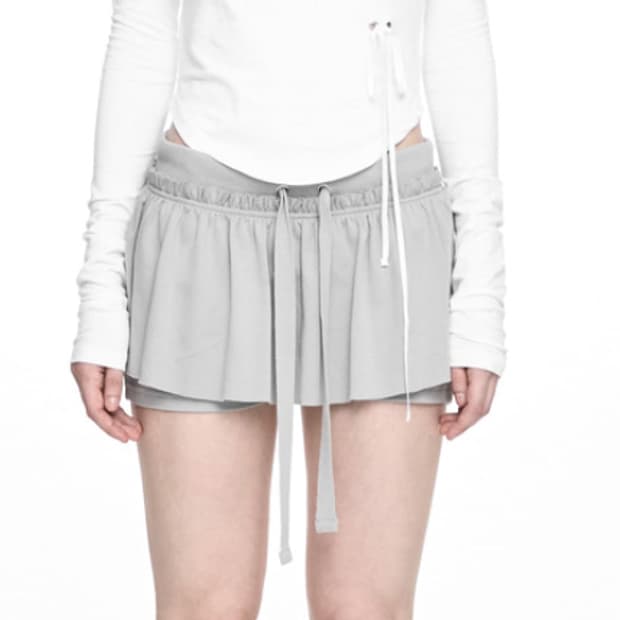 나체 RUFFLE SHORT PANTS 러플 쇼츠 팬츠