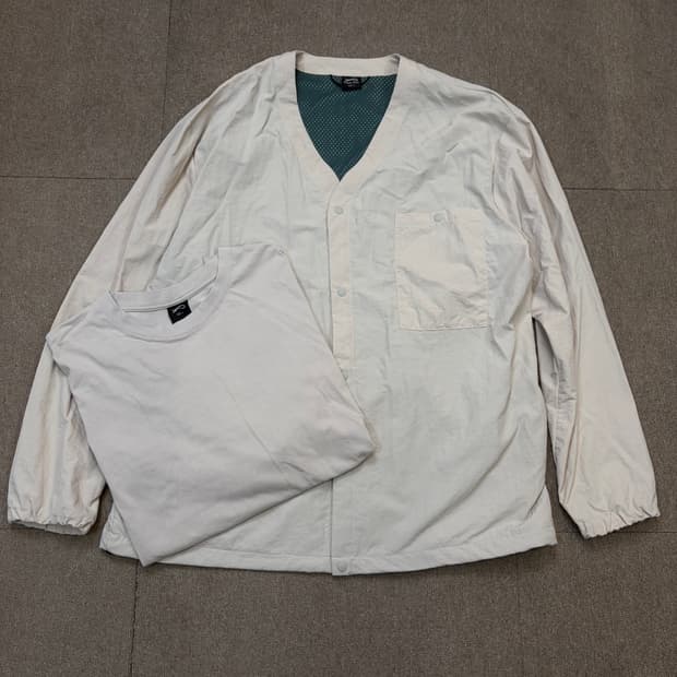 Find-Out japan 노카라 라이너 바람막이 자켓 