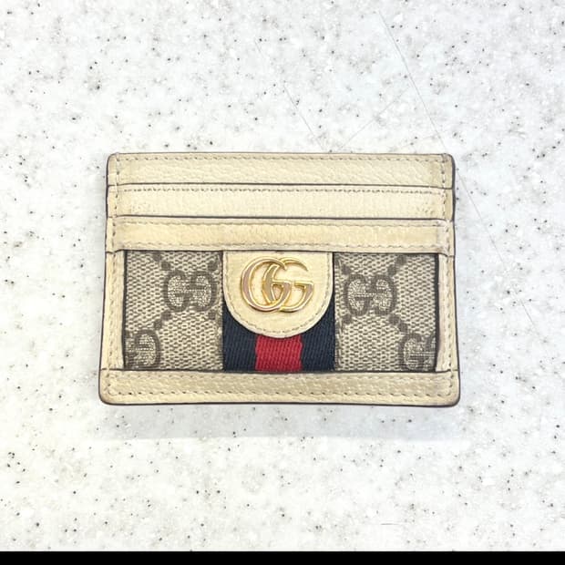 구찌 오피디아 카드지갑 GG