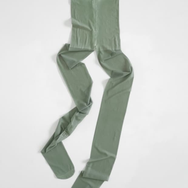 eonts colorful legs - green 40d 스타킹