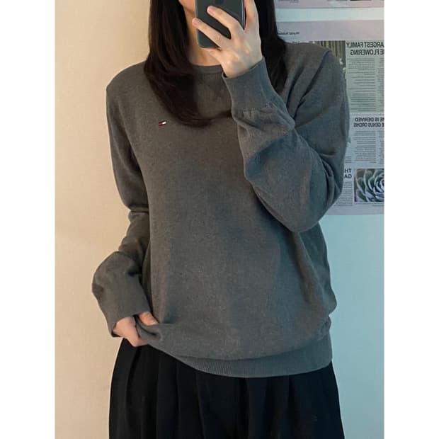 타미힐피거 니트