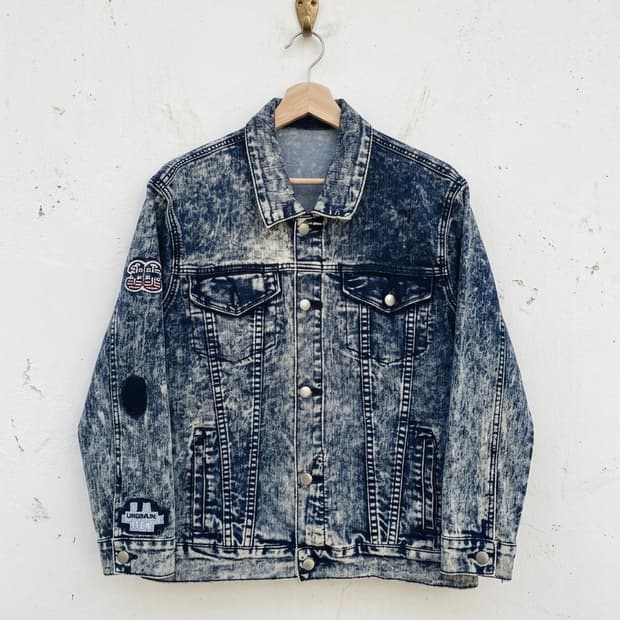Acid Wash Denim Jacket