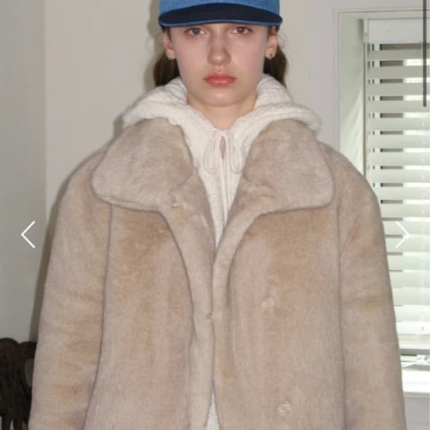 Sinoon fur jacket 시눈 퍼 자켓