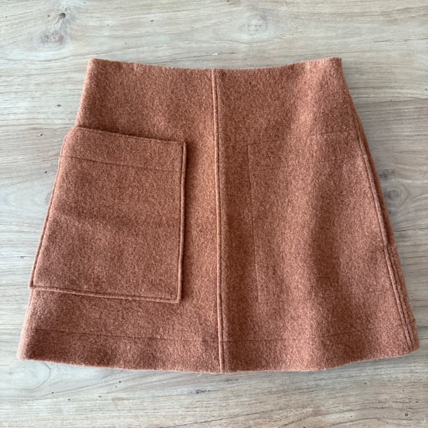 COS 코스 포켓 울 100% 스커트