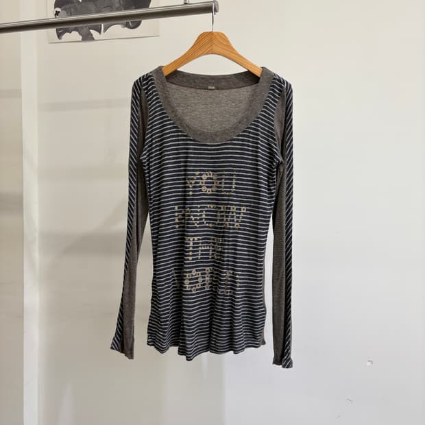 VINTAGE (Made in Italy) 롱슬리브