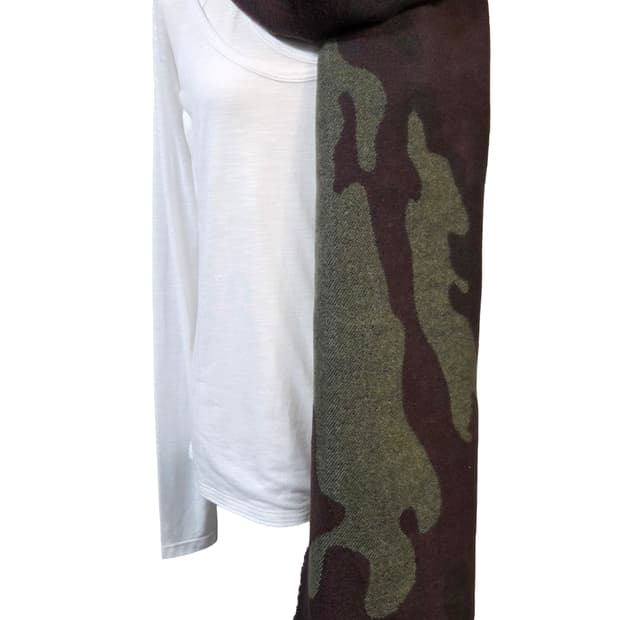 (할인특가)G-STAR 카모플라쥬 패턴 머플러