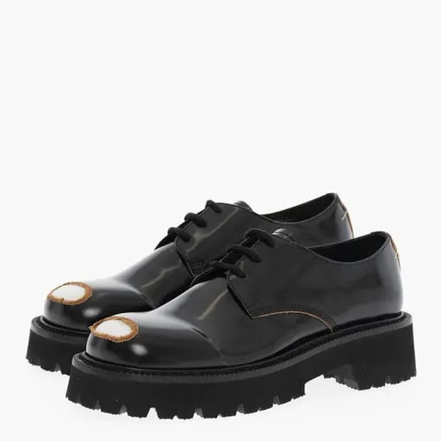 mm6 마르지엘라 toe scuff 빈티지 더비슈즈 44