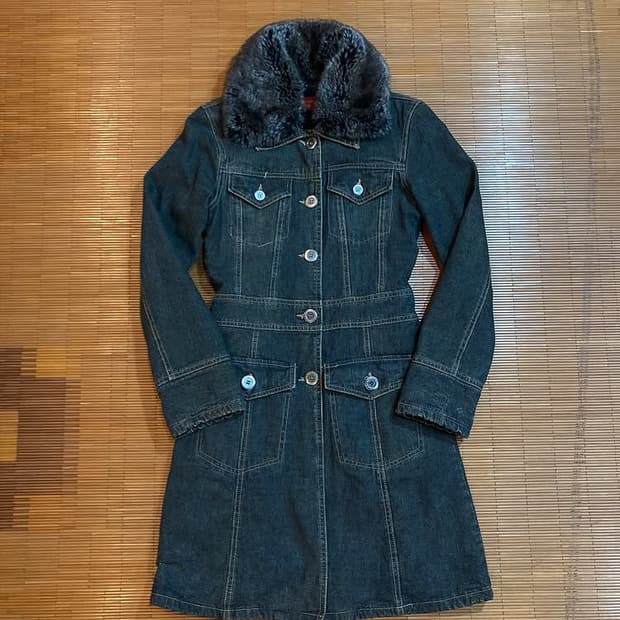 비비안웨스트우드 데님 코트