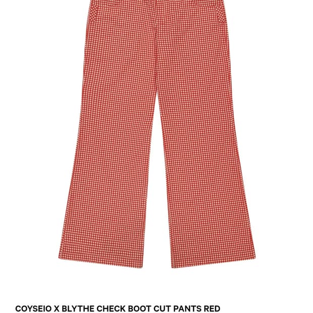 코이세이오 브라이스 팬츠 레드 1사이즈 구합니다