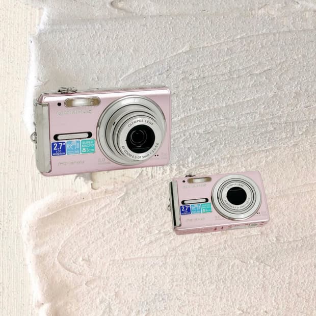 딸기우유!) 올림푸스 fe-340 빈티지 디카