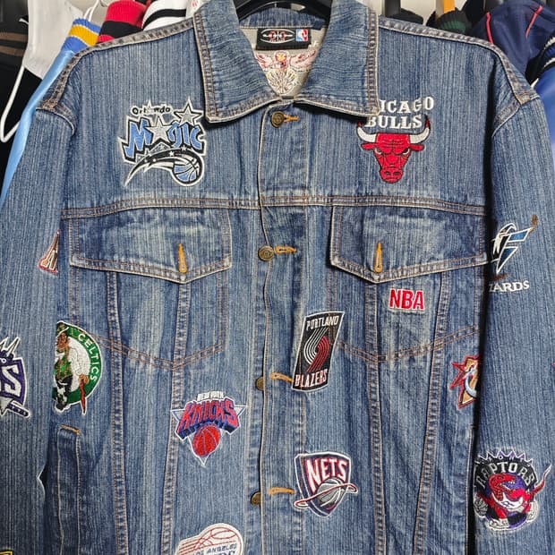 nba unk 데님자켓