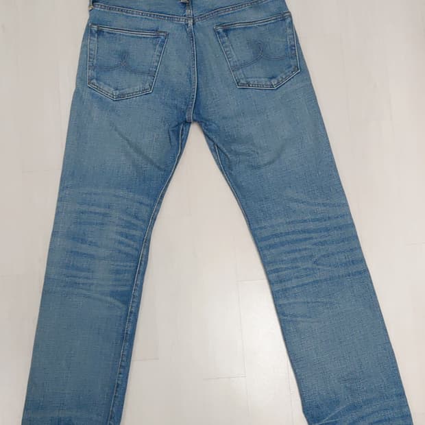 Rrl 스트레이트핏 힐스뷰 셀비지 진 