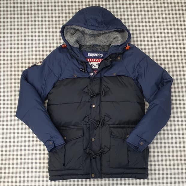 슈퍼드라이 기모 겨울패딩 남자95