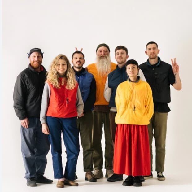 [S, 100] 파타고니아 빈티지 퍼프볼 풀오버 오렌지/카키