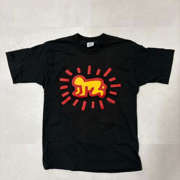 90s keith haring 키스헤링 티셔츠