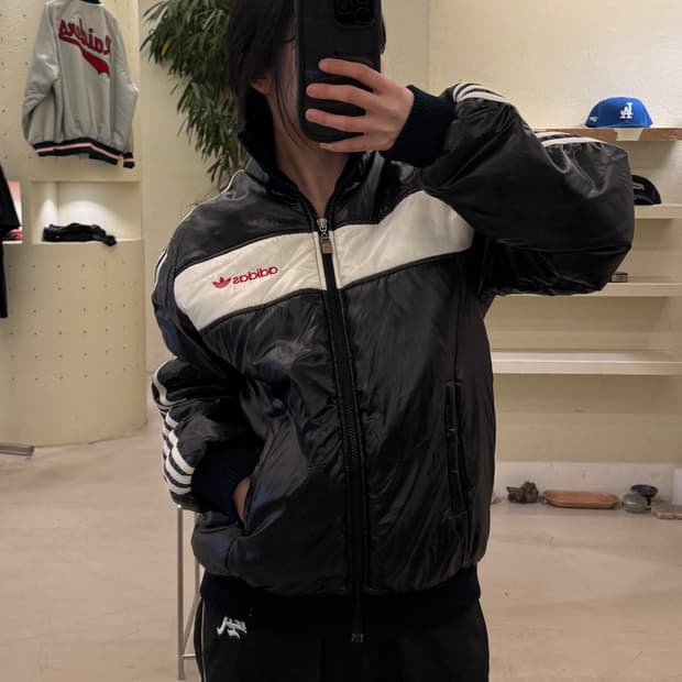 00s 아디다스 빅로고 올드스쿨 트랙 점퍼 U54