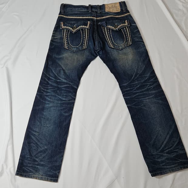 LOLITA JEANS 로리타진 워시드 워싱 데님팬츠 청바지 S 30