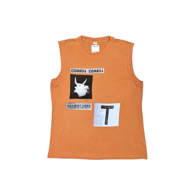 Helmut Lang&Travis Scott Cowboy Tank Top