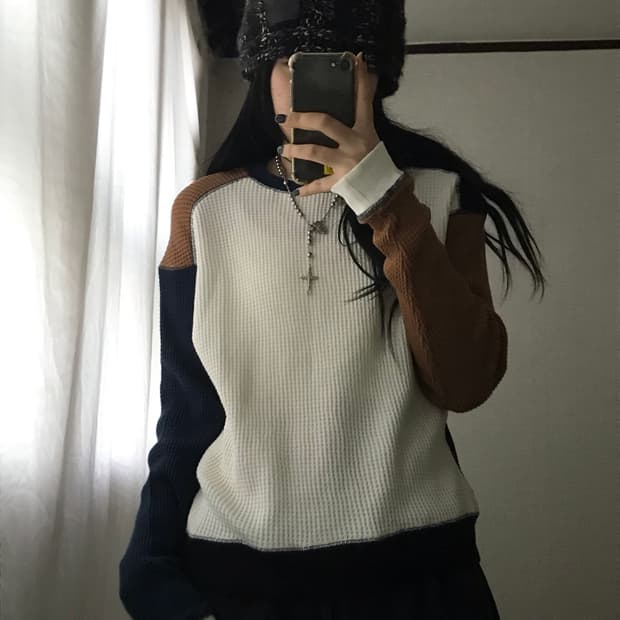 빔즈 와플 롱슬리브