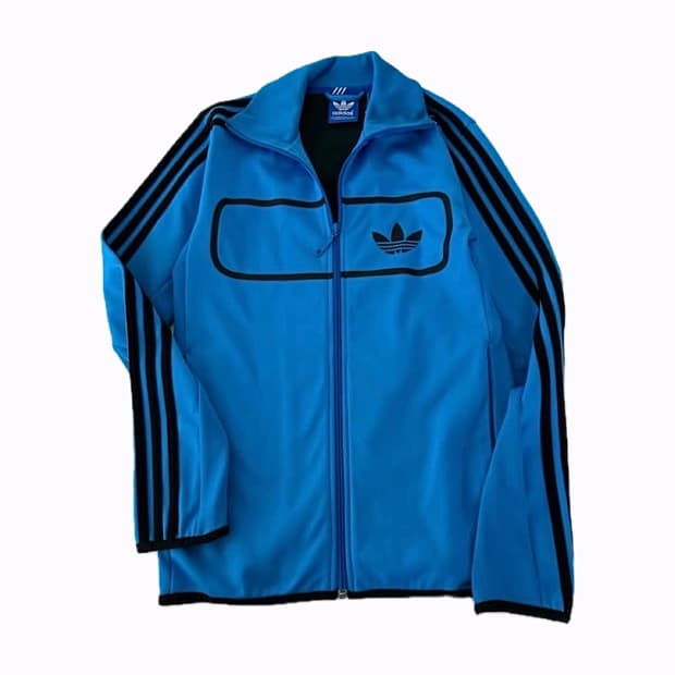 아디다스 트랙탑 져지 블루