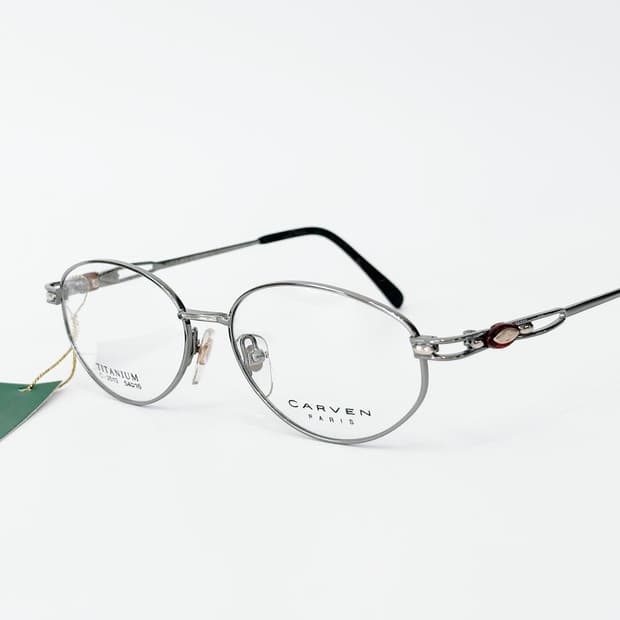 키지클럽 CARVEN 그레이 루비스톤 데드스탁 빈티지안경