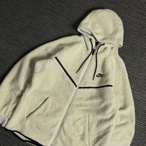 나이키 테크팩 쉐르파 후드 자켓y 3662