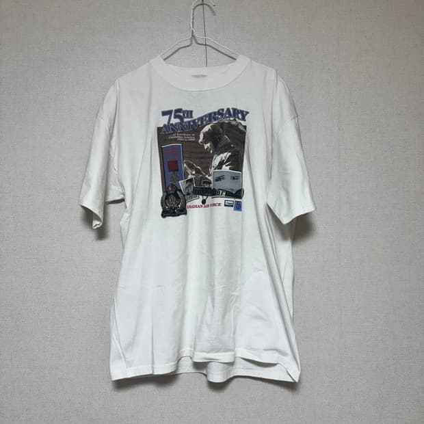 GILDAN 캐나다 공군 75주년 반팔티 XL