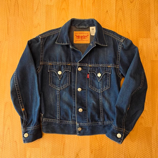 리바이스 Type 1 데님 자켓 S (남여공용)

