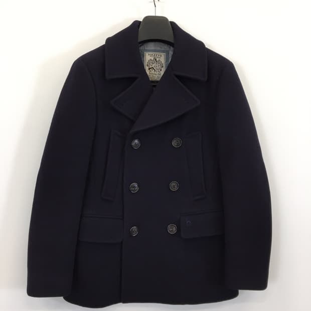 헤지스 더블 피코트 90-95 누빔안감 