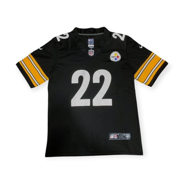 S)나이키 NFL 피츠버그 스틸러스 TJ WATT 22 온필드 럭비져지