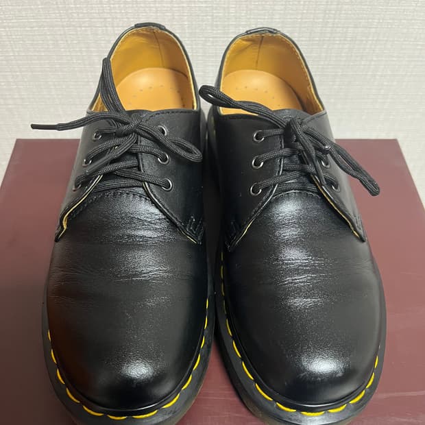 닥터마틴 1461 3홀 스무스 나파레더 블랙 uk4(230)사이즈