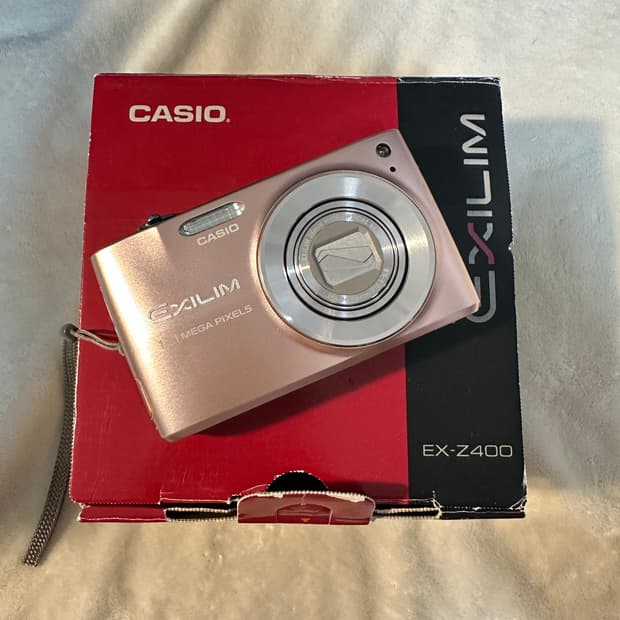 *풀박스* 카시오 엑슬림 z400 디카/디지털카메라 