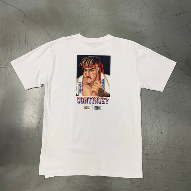New Era 뉴에라 스트리트 파이터 반팔 티셔츠
