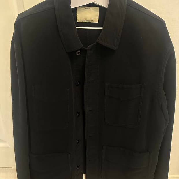 23fw 포터리 몰스킨 워크 자켓 다크네이비 2사이즈