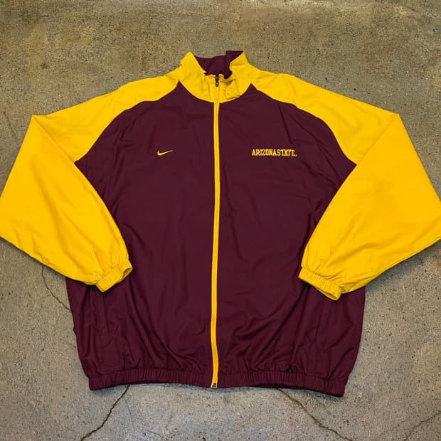 00s 미국 빈티지 나이키 애리조나 바람막이 